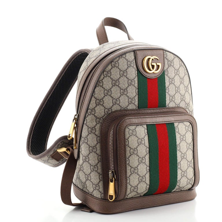 Gucci Ophidia Backpack GG Coated Canvas Small at 1stDibs gucci