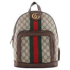 Gucci Ophidia Backpack GG Coated Canvas Small