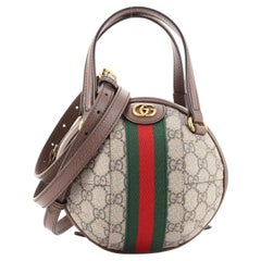 Gucci Ophidia Basketball Bag GG Coated Canvas Mini