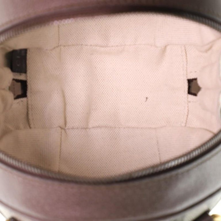 Gucci Ophidia Basketball Handbag GG Coated Canvas Mini at 1stDibs