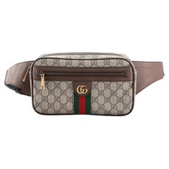 Gucci Ophidia Belt Bag GG Coated Canvas Medium