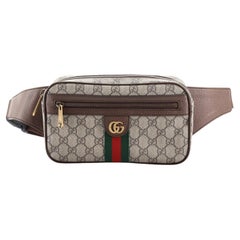 Used Gucci Ophidia Belt Bag GG Coated Canvas Medium
