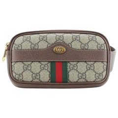 Gucci Ophidia Belt Bag GG Coated Canvas Mini