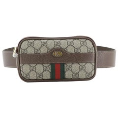 Gucci Ophidia Belt Bag GG Coated Canvas Mini