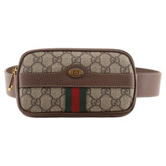 Gucci Ophidia Belt Bag GG Coated Canvas Mini