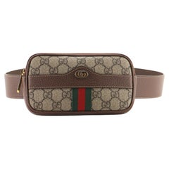 Used Gucci Ophidia Belt Bag GG Coated Canvas Mini