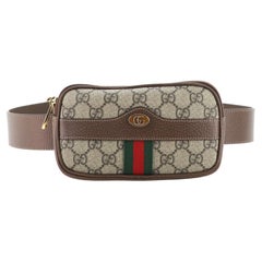 Used Gucci Ophidia Belt Bag GG Coated Canvas Mini