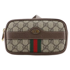 Gucci Ophidia Belt Bag GG Coated Canvas Mini