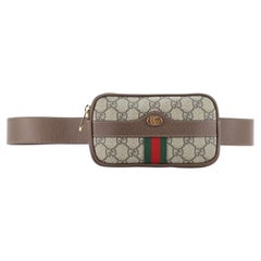 Gucci Ophidia Belt Bag GG Coated Canvas Mini