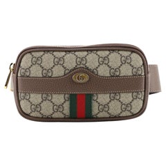 Gucci Ophidia Belt Bag GG Coated Canvas Mini