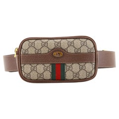 Gucci Ophidia Belt Bag GG Coated Canvas Mini