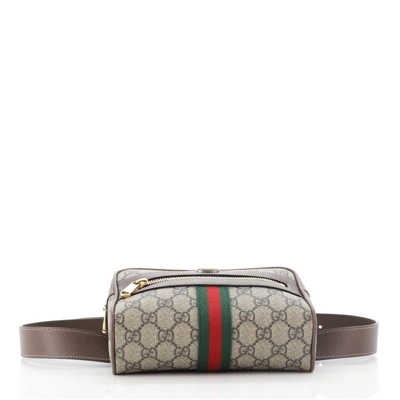 Women's or Men's Gucci Ophidia Belt Bag GG Coated Canvas Small