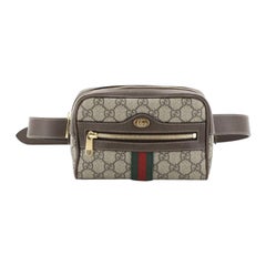 Gucci Ophidia Belt Bag GG Coated Canvas Small
