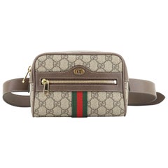 Used Gucci Ophidia Belt Bag GG Coated Canvas Small