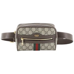 Gucci Ophidia Belt Bag GG Coated Canvas Small
