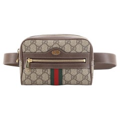 Gucci Ophidia Belt Bag GG Coated Canvas Small