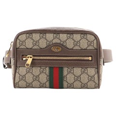 Used Gucci Ophidia Belt Bag GG Coated Canvas Small