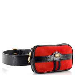 Gucci Ophidia Belt Bag Suede Mini