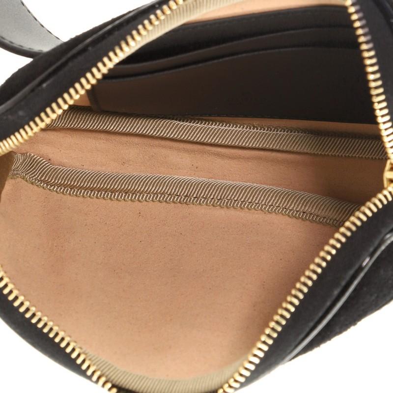 Black Gucci Ophidia Belt Bag Suede Mini