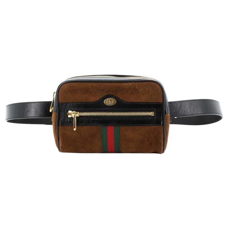 Gucci Ophidia Belt Bag Suede Small