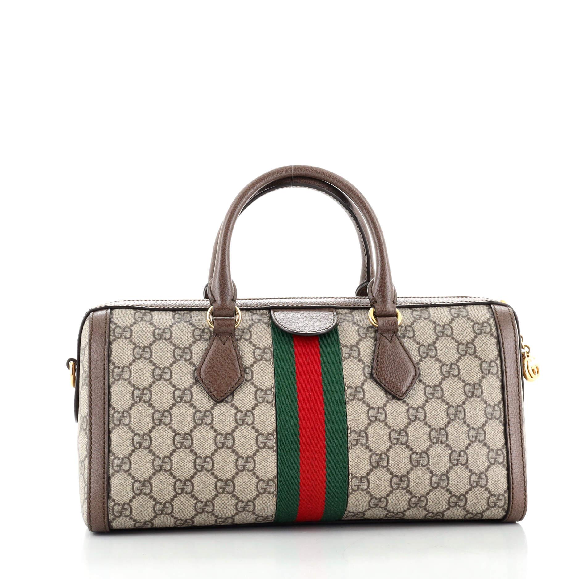 Gucci Ophidia Boston Bag GG Coated Canvas Medium at 1stDibs | gucci ...