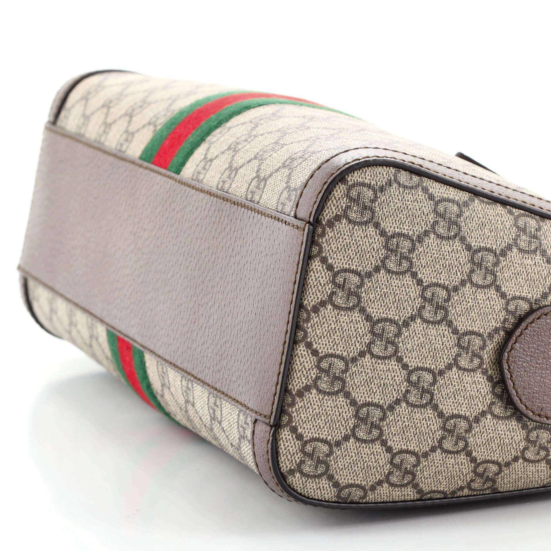 Gucci Ophidia Boston Borsa GG in Tela Coates Media 1