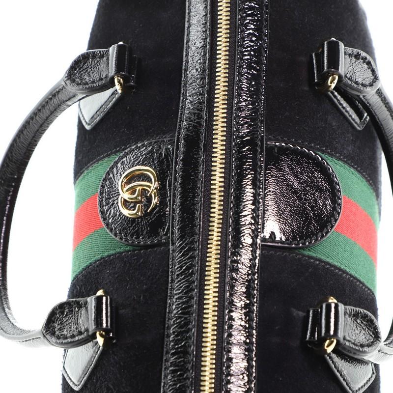Gucci Ophidia Boston Bag Suede Medium 3