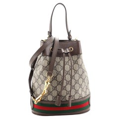 Gucci Ophidia Bucket Bag GG aus beschichtetem Segeltuch