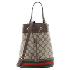 Gucci Ophidia Bucket Bag GG aus beschichtetem Segeltuch