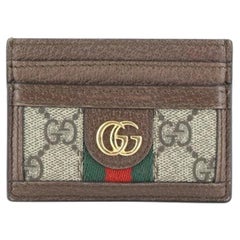 Gucci Ophidia Card Case GG Coated Canvas