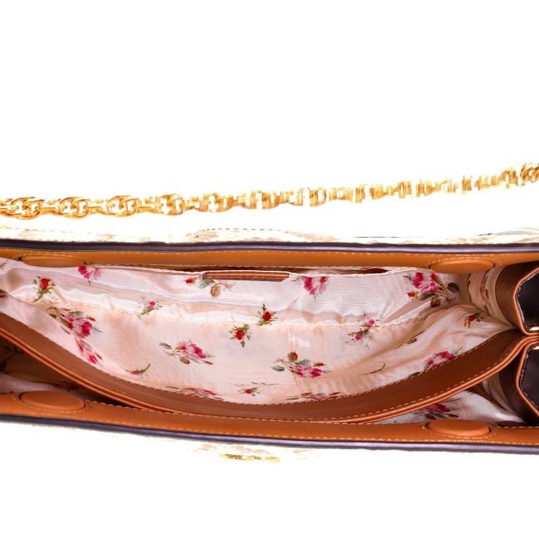 Gucci Ophidia Snakeskin Shoulder Bag - Pink 'Knott Medium