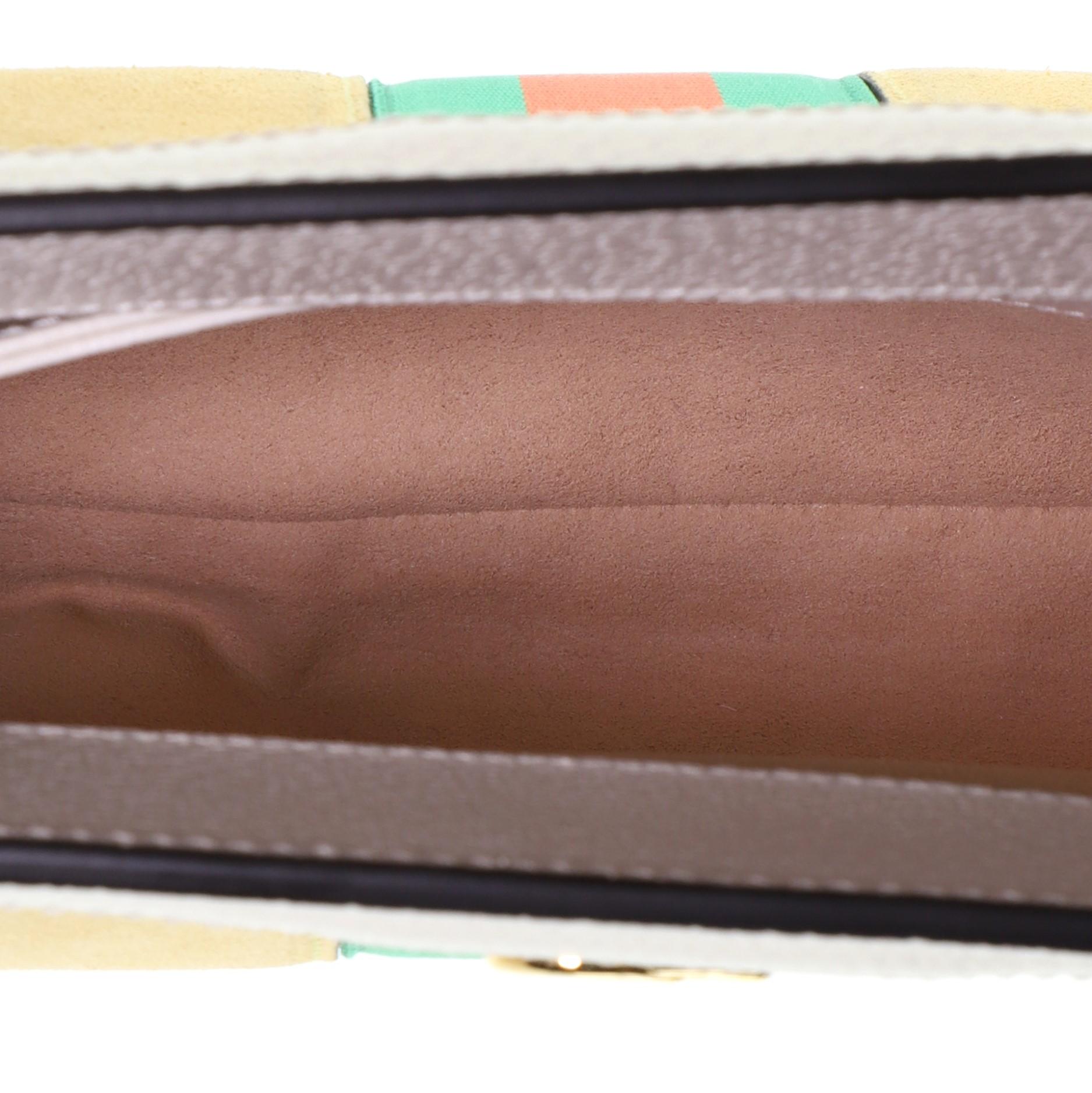 Gucci Ophidia Kette Umhängetasche aus Wildleder klein für Damen oder Herren
