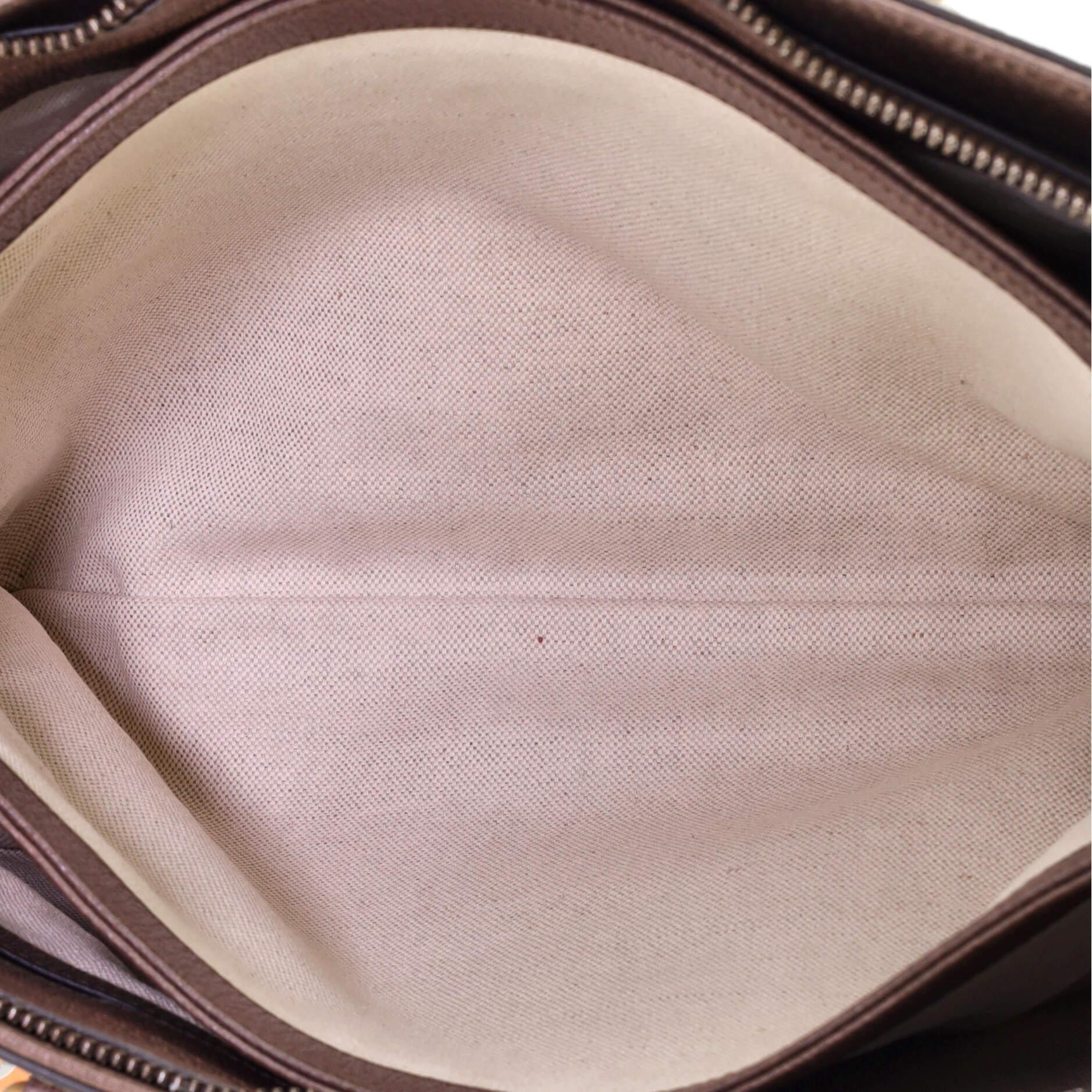 Gucci Ophidia Umwandelbarer Rucksack Aktentasche GG aus beschichtetem Segeltuch für Damen oder Herren
