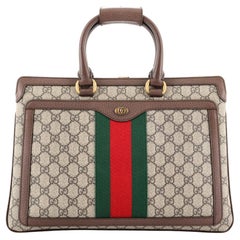 Gucci Ophidia Convertible Backpack Briefcase GG Coated Canvas