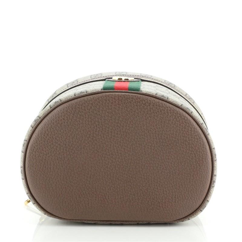 Gucci Ophidia Cosmetic Case GG Coated Canvas In Good Condition In NY, NY