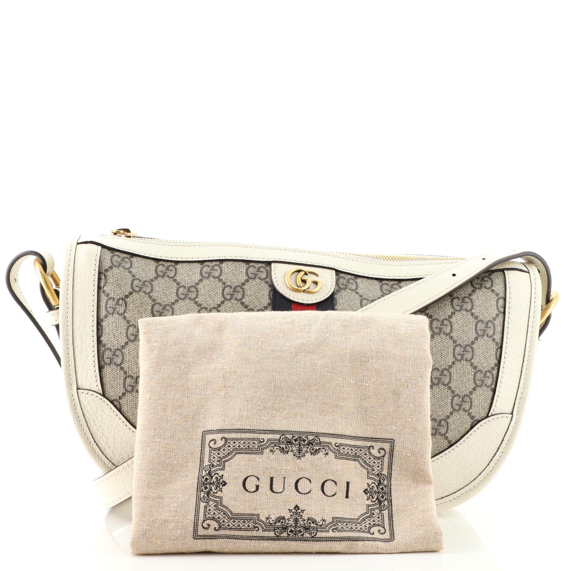 Gucci Pre-Owned 1990-2000 Classic GG Canvas Zipped Shoulder Bag