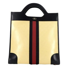 Gucci Ophidia Cut Out Handle Bag GG Coated Canvas Medium