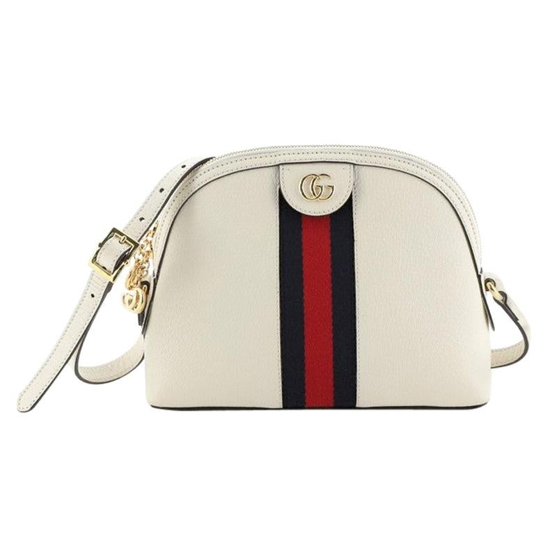 Gucci Ophidia Dome Shoulder Bag Leather Small