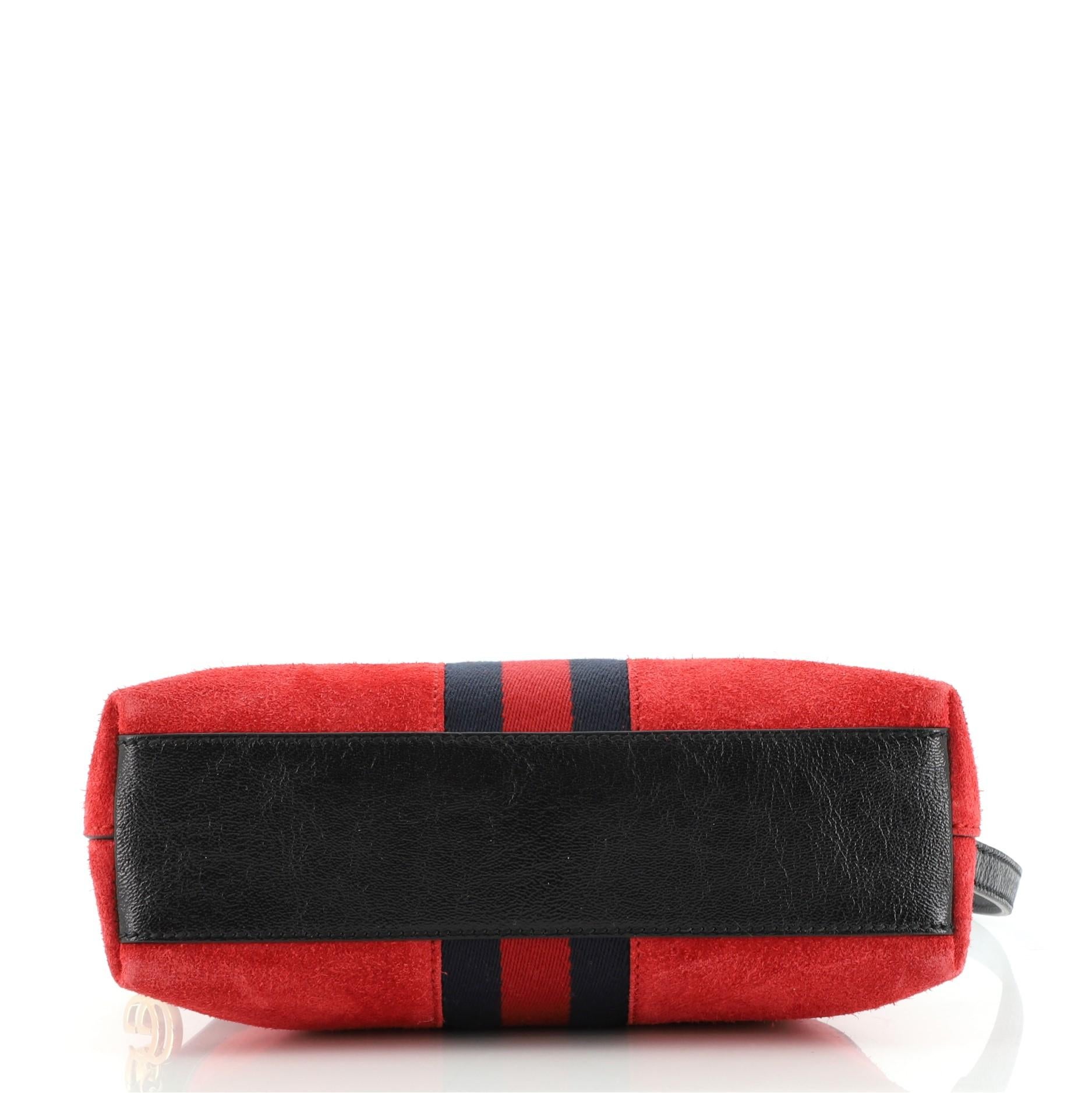 Gucci Ophidia Dome Umhängetasche aus Wildleder für Damen oder Herren