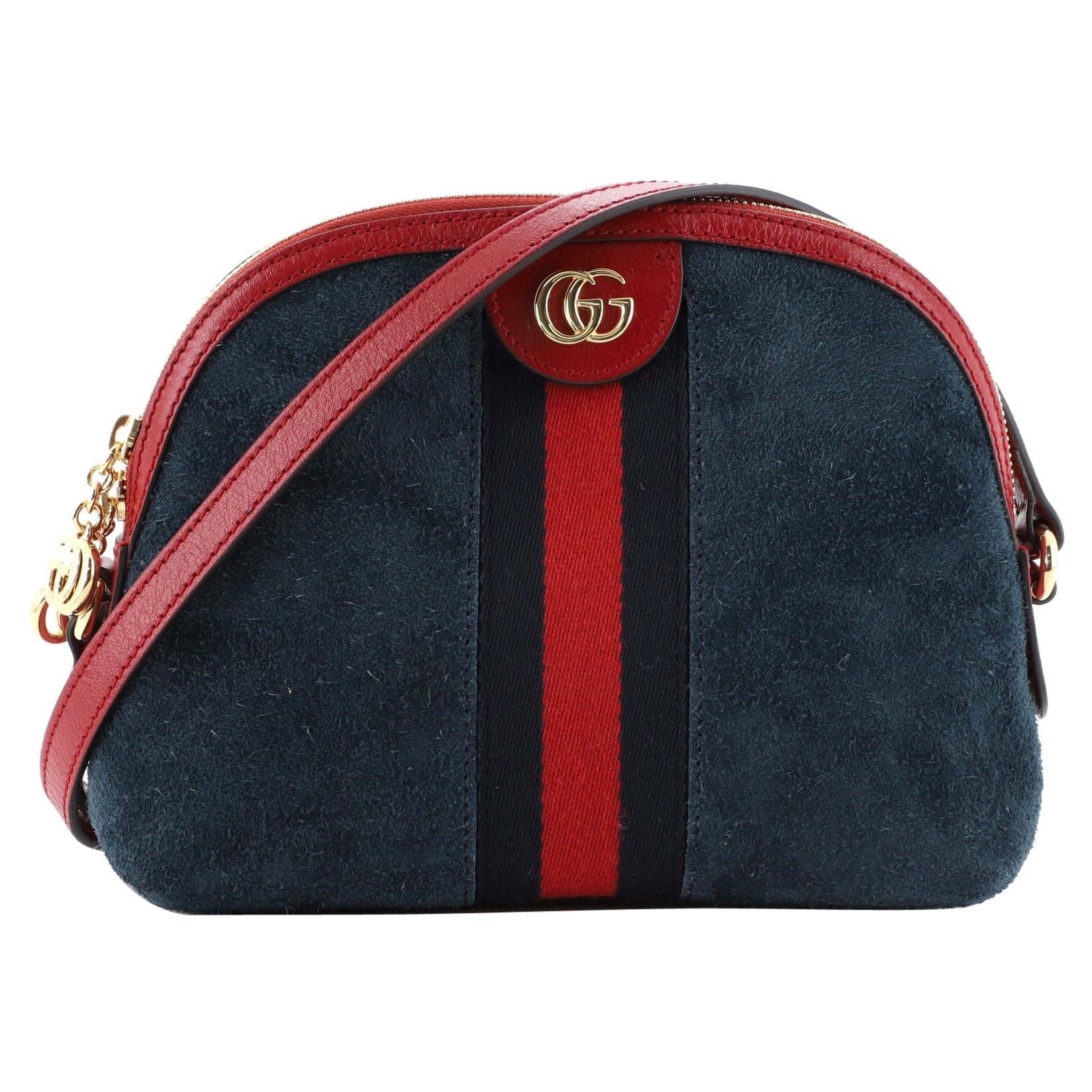 Bolso de hombro Gucci Ophidia Dome Pequeño de ante