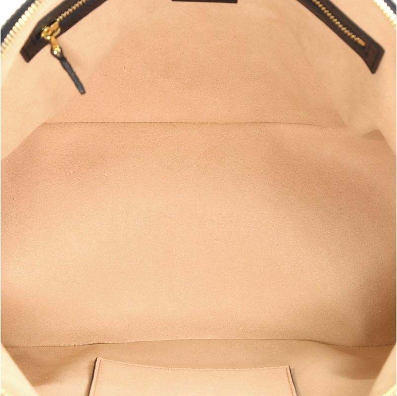 Women's Gucci Ophidia Dome Top Handle Bag Suede Medium
