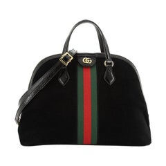  Gucci  Ophidia Dome Top Handle Bag Suede Medium