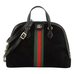 Gucci  Ophidia Dome Top Handle Bag Suede Medium