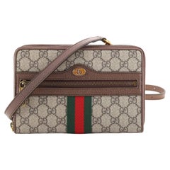 Gucci Ophidia x adidas Round Crossbody Bag GG Coated Canvas Small at  1stDibs
