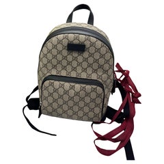Gucci Ophidia Front Zipper Pocket Backpack
Monogram GG Supreme Beige/Black