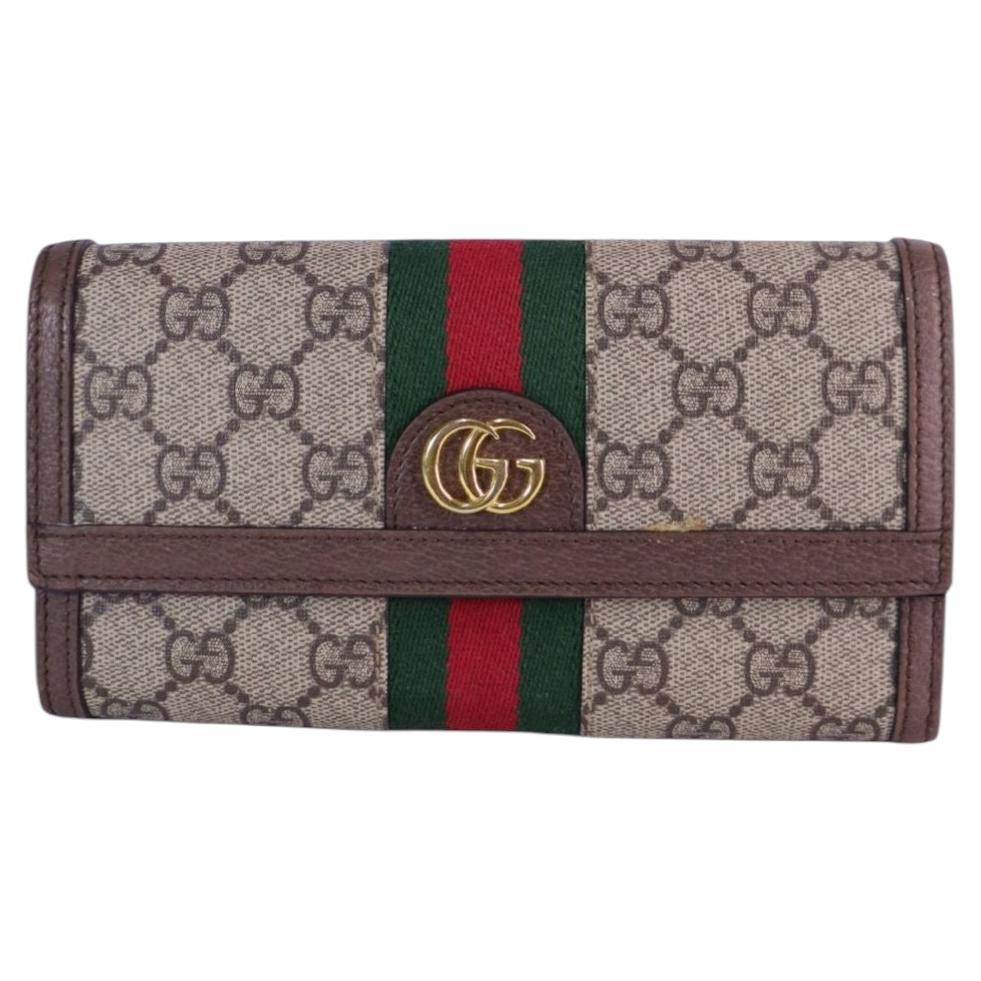 Gucci Ophidia GG Continental Wallet