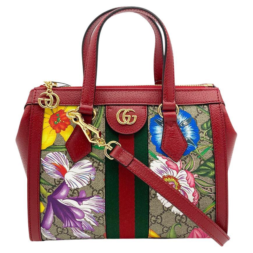 Gucci Ophidia GG Flora Small Tote - NEW