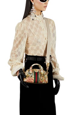 Gucci Ophidia GG Floral Shoulder Mini Bag