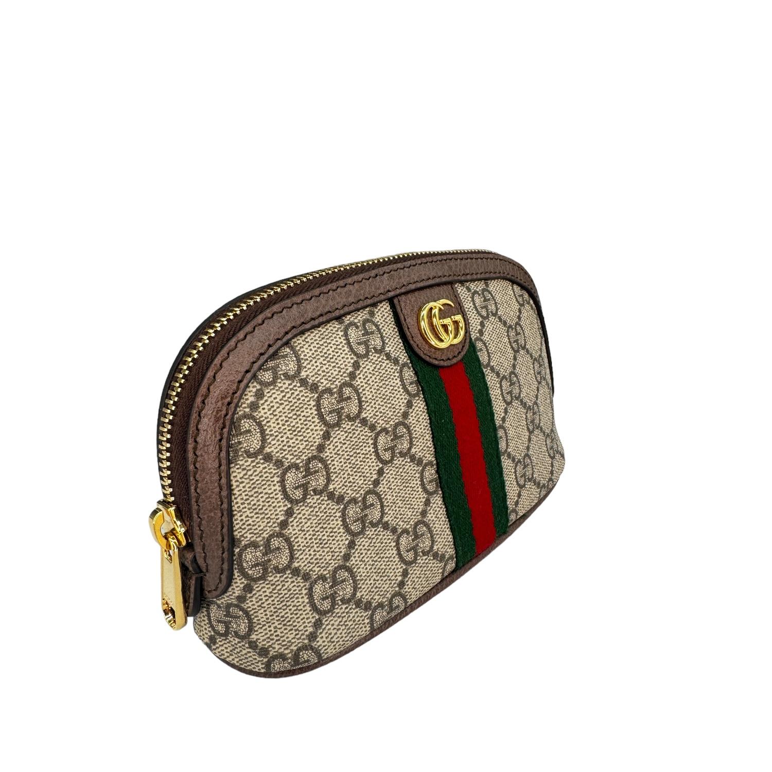 Gucci Ophidia GG Medium Cosmetic Case For Sale 1