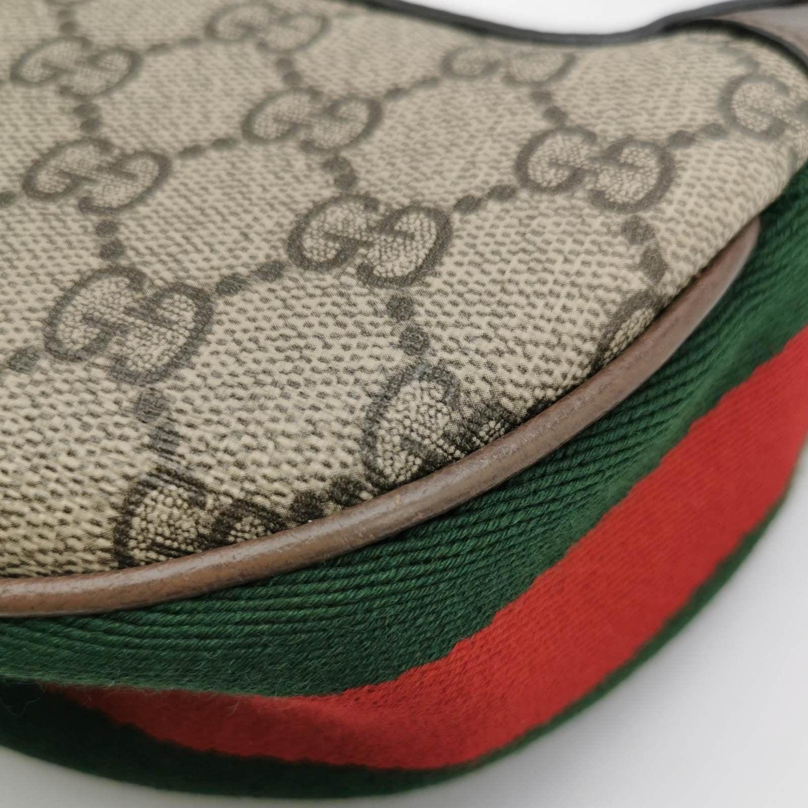 Gucci Ophidia GG Mini Beige/Ebony Monogram Shoulder Bag 6